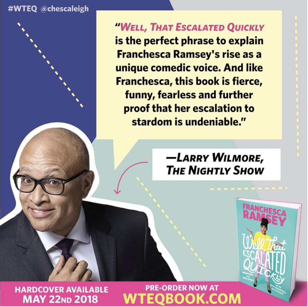 Larry Wilmore Loves WTEQ!
