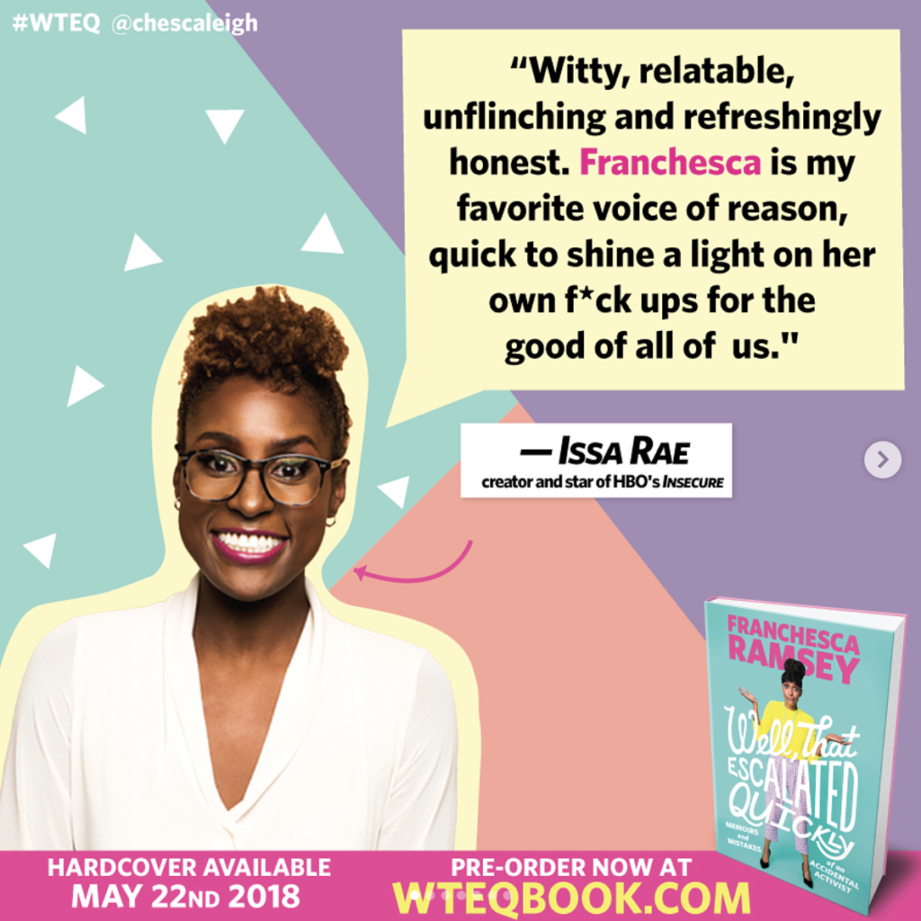 Issa Rae Loves WTEQ!