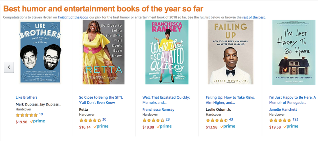 ‘Well, That Escalated Quickly’ is One of Amazon’s Best Books of the Year